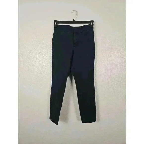 Old Navy Pants - Old Navy Pixie Black High Rise Slim Fit Chinos Pants With Belt Loops Size 4